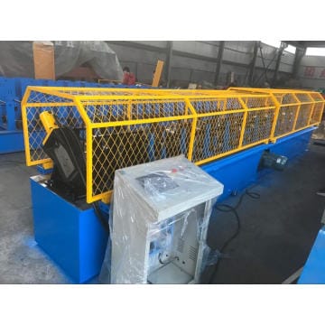 Small hat post roll forming machine