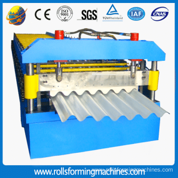 High speed metal wave roofing panel forming machine