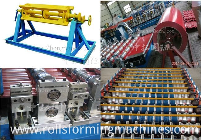 Zinc Roofing Roll Forming Machine