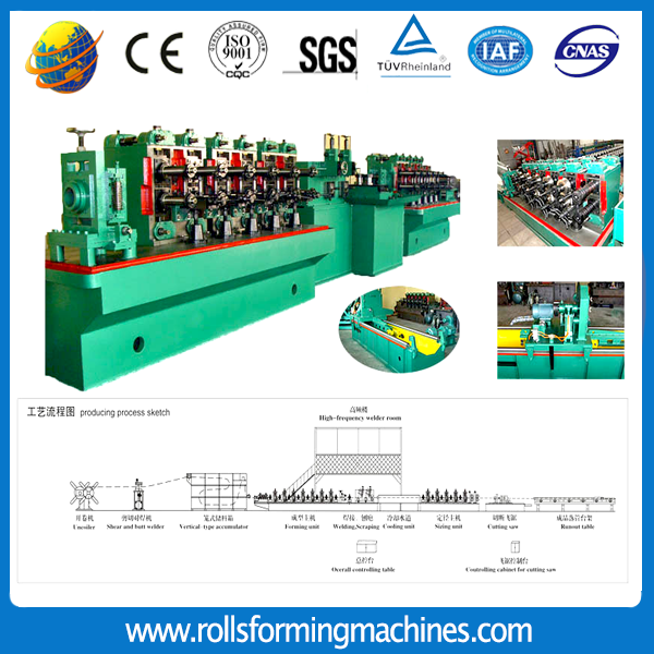 welded tube mill