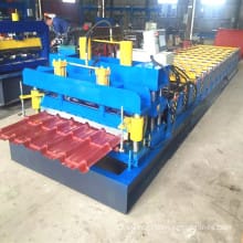 Trapezoidal roof tile glazed forming machine