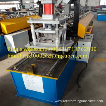 punched steel shutter roll forming machine