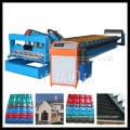 Automatic Hydralic Glazed Tile Roof Panel Making Machine