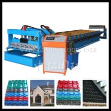 Automatic Hydralic Glazed Tile Roof Panel Making Machine