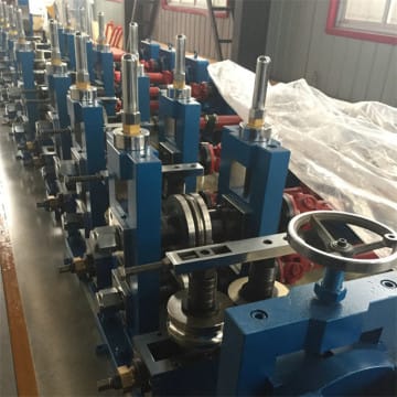 high frequency erw pipe tube rolling line