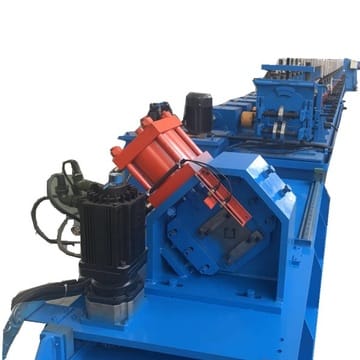 Anti-vibration bracket C channel making machine