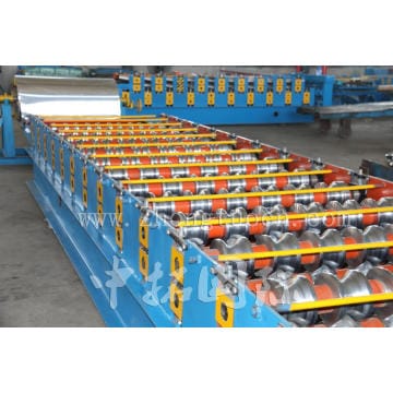 Metal Galvanized Glazed Tile Roll Forming Machine