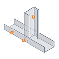 High quality stud & track roll forming machine profile