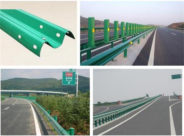 Expressway traffic crash barrier forming machine