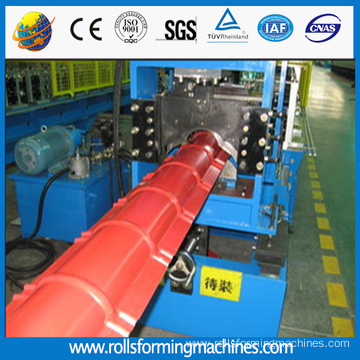 Metal Roof Ridge Cap Roll Forming Machine