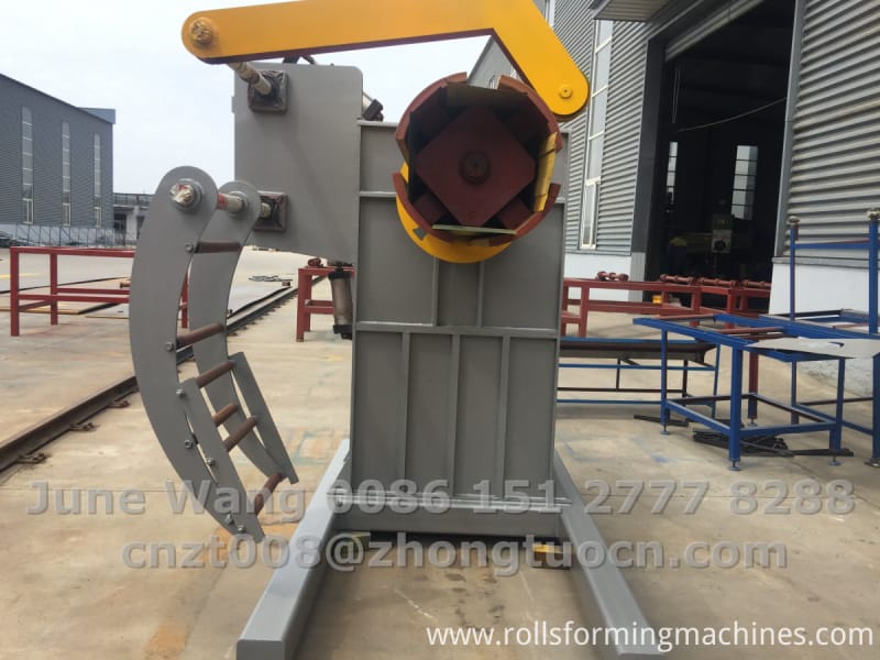 hydraulic decoiler