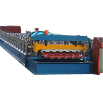 Metal IBR and Glazed tile making machine