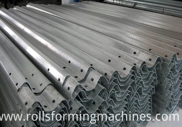 Steel Temporary Guardrail Systems Roll Forming Machine