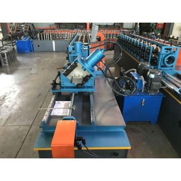 CE Galvanized C Z Purlin Roll Forming Machine