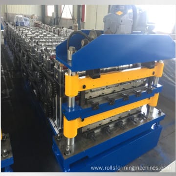 Galvanized roof sheet roll forming machine