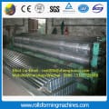 Horizontal round wave roll forming machine