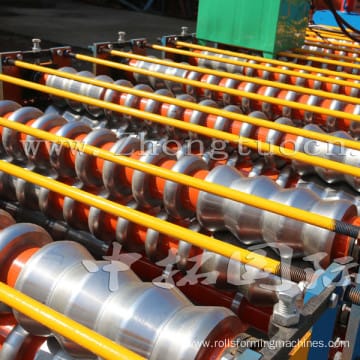 Double Layer Floor Board Tile Roll Forming Machine