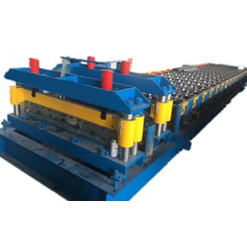 Color steel metal roof sheet roll forming machine