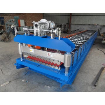 Roofing Steel Colored Corrugated Sheet roll forming machine