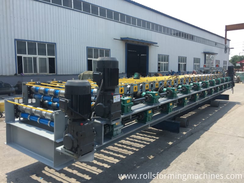 galvanized roof sheet machine