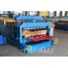 Glazed Tile And Ibr Sheet Double Deck Layer Roll Forming Machinery