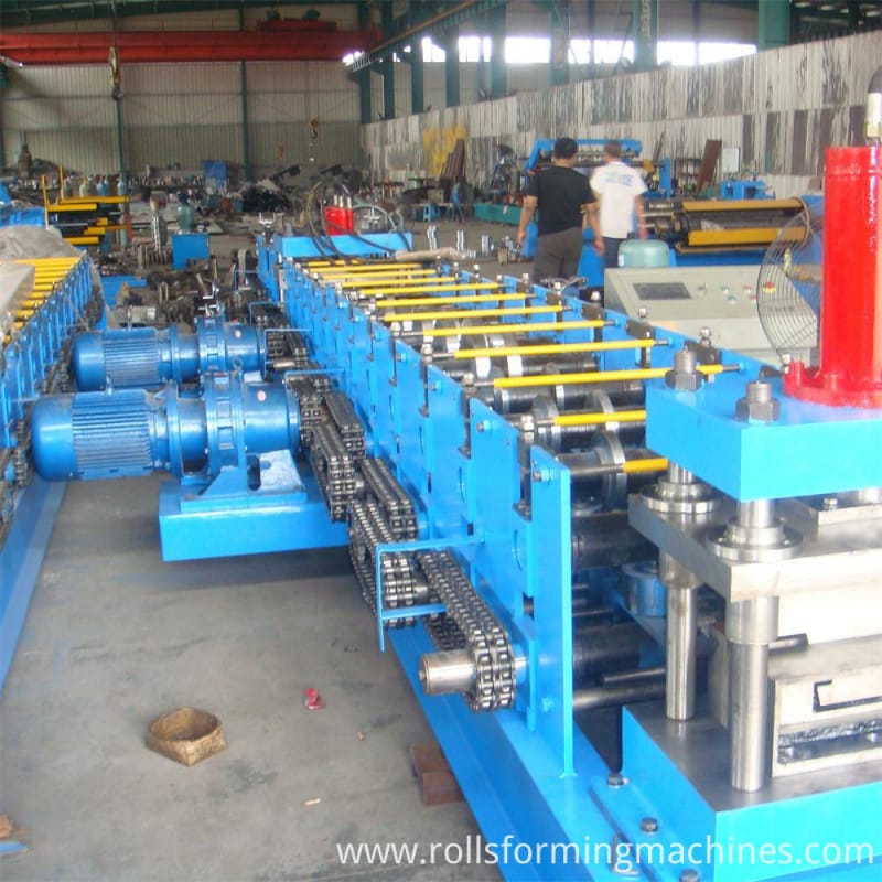 Automaticaly steel c channel c purlin machine