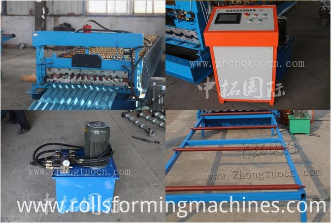 Corrugated board roll forming machine (12)