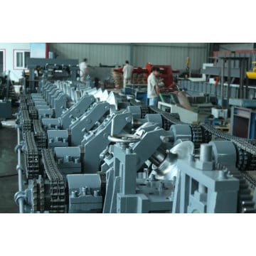 steel CZ purlin roll forming line