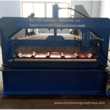 IBR roof sheet roll forming machine