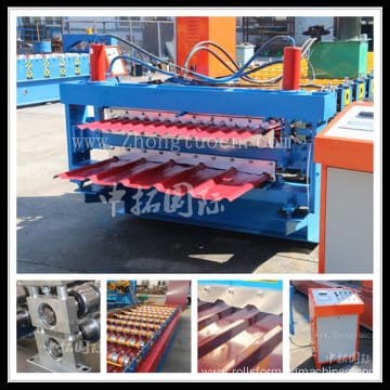 Double Layer Wall Panel Metal Roof Sheet Roll Forming Machine