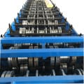 Round shouldered trapezoidal combined  floor decking machine