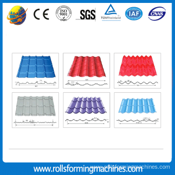 Villa Glazed Tile Roll Forming Machine