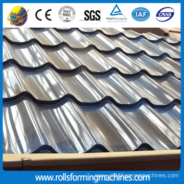 Glazed Tile Roofing Sheet Panel Roll Forming Machine