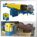 rain gutter pipe making machine