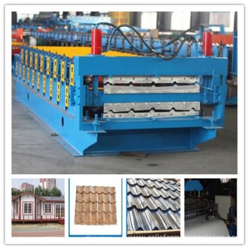 Steel Roof Tile Roll Forming Machine