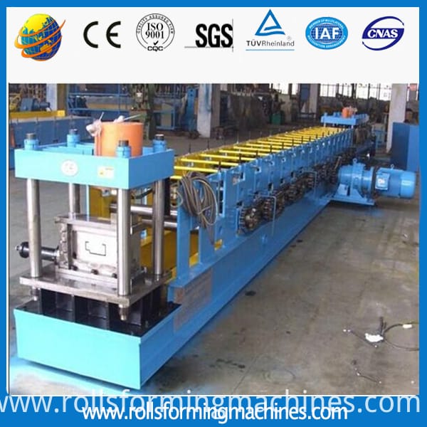 Aluminum And Steel Door Frame Roll Forming Machine 