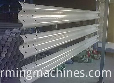 Steel Temporary Guardrail Systems Roll Forming Machine