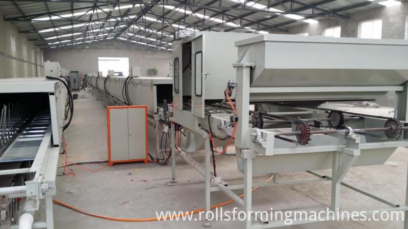 Stone Coated Roof Production Line for Stone Coated Metal Roof Tile Machine