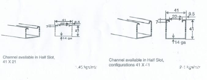 u bracket roll forming machine