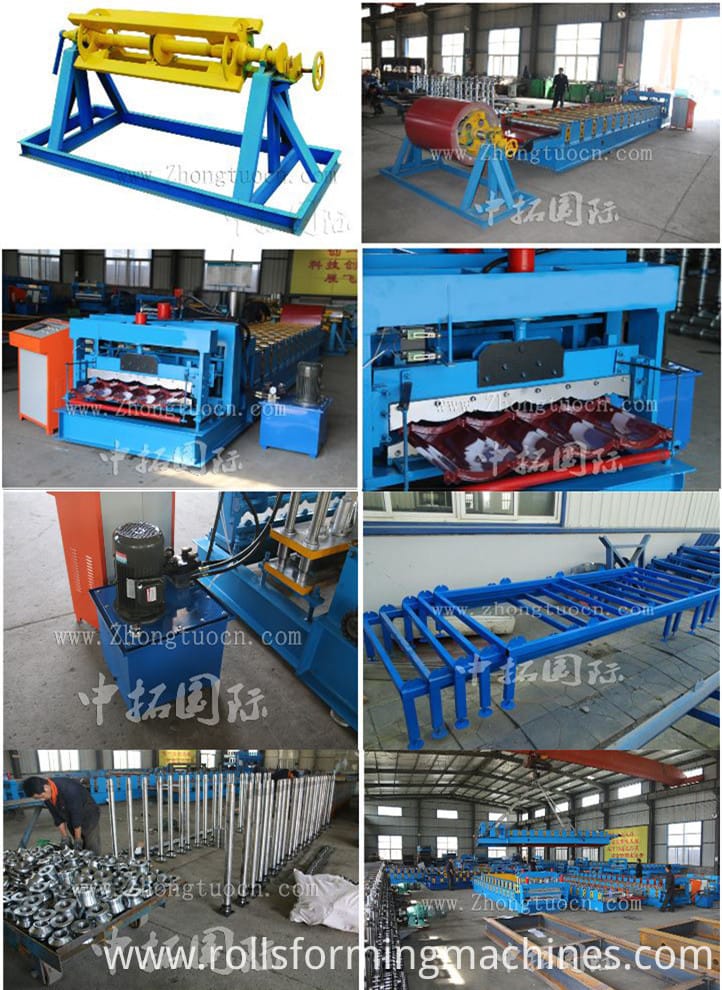 Glazed tile roll forming machine (19)