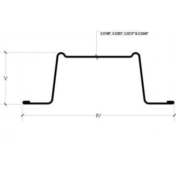 Hat Furring Channel Making Machine for Drywall