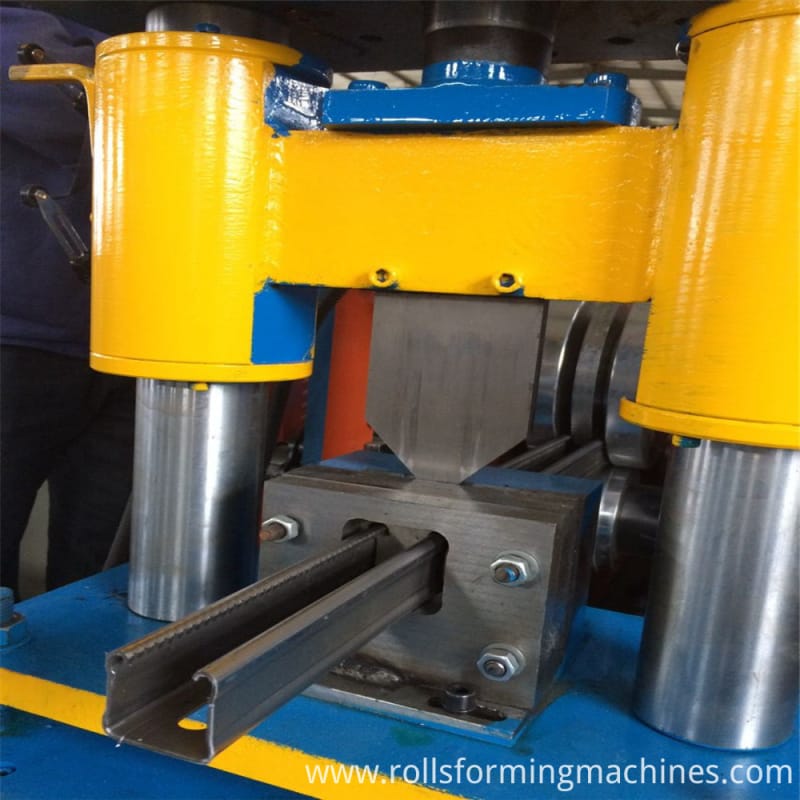 strut channel roll forming machine