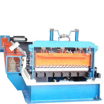 High Strength Corrugated Sheet Roll Forming Machine