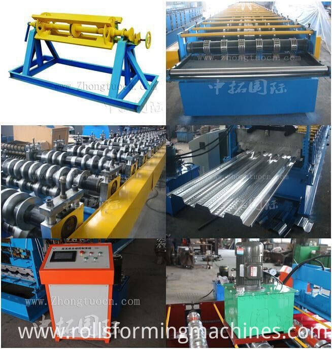 Galvanized Floor Deck Machine