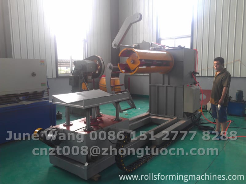 hydraulic decoiler