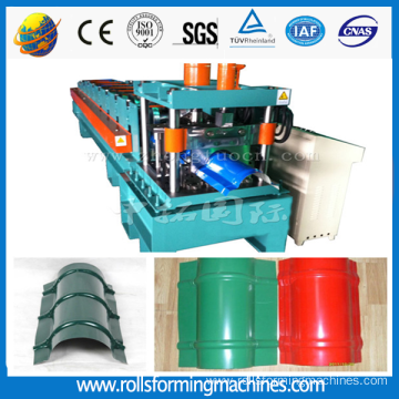 Top Roofing Ridge Cap Roll Forming Machine