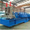 steel CZ purlin roll forming line