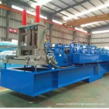 steel CZ purlin roll forming line