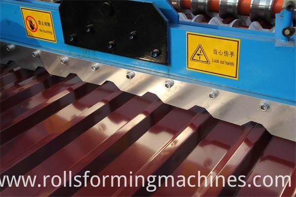 Glazed Tile Roll Forming Machine