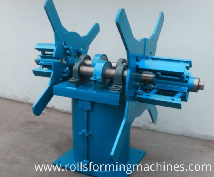 Roller shutter door making machine